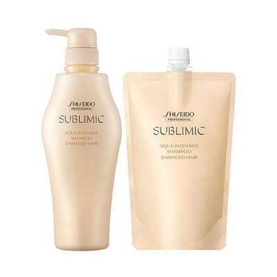 SHISEIDO>ПРОФЕССИОНАЛЬНЫЙ шампунь Subrimic Aqua Intensive (основной продукт 500 мл/сменный блок 450 мл, выберите 1)