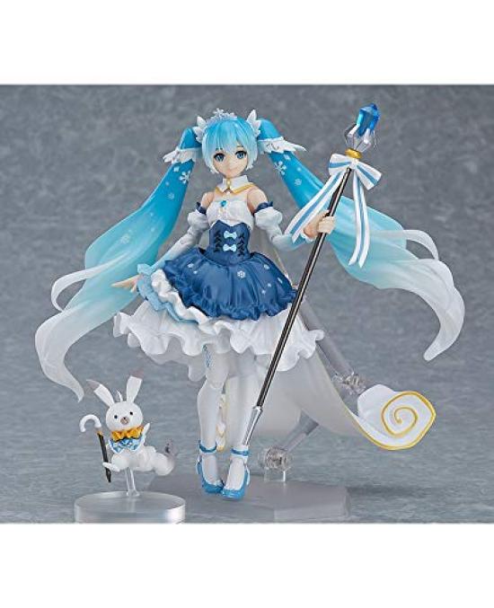 Figma Снежная Мику Снежная принцесса на Wonder Festival 2019 GOOD SMILE ONLINE Sapporo Snow ver. (Эксклюзив [Зима], МАГАЗИН, Фестиваль и т.д.)