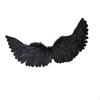 Feather Fairy Wing Adult Props for Masquerade Performance Halloween Decoration , Black