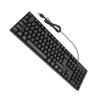 K1800 Minority Language Keyboard 104 Keys 4.2ft Cable Ergonomic Design USB Wired Gaming Keyboard