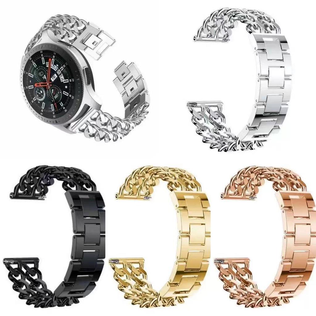 Совместим с Samsung Watch 5/6/7/8 и 7 Ultra, Стильный металлический и джинсовый двойной ремешок для часов Huawei 3/4/5/6.