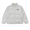 New Balance Активный короткий пуховик Гусиный пух Слоновая кость Уни