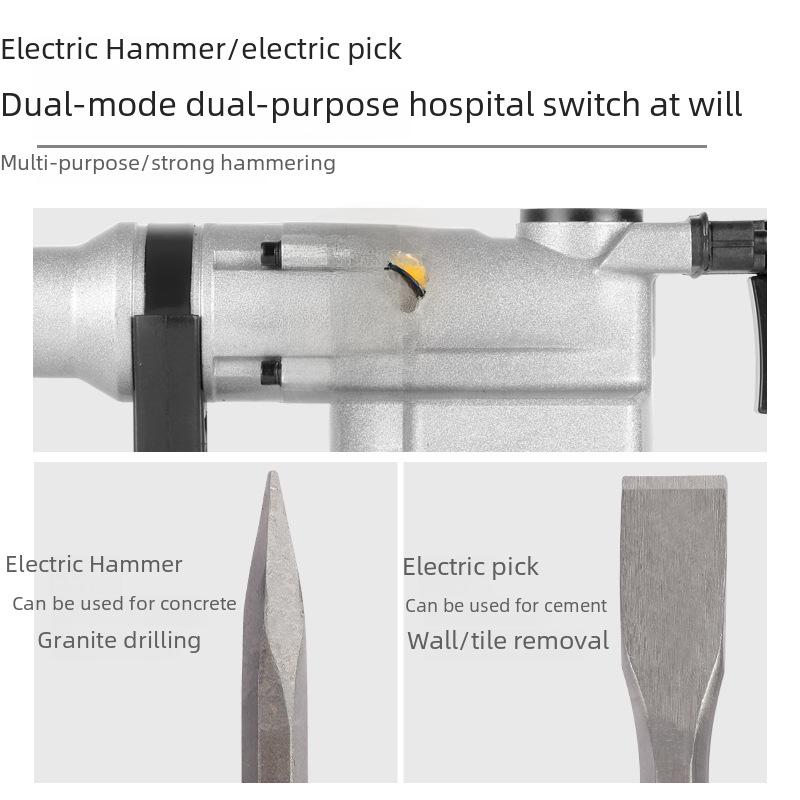Электрический молоток и ударная дрель из меди: Многофункциональный инструмент для бетона домашнего и промышленного назначения
