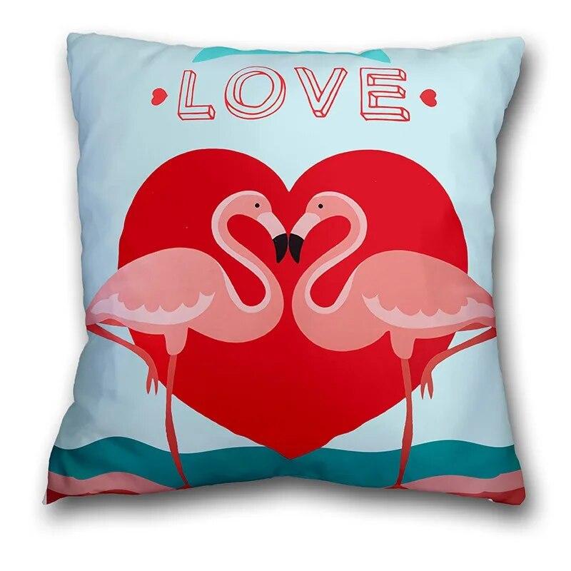 Office Seat Cushion Pillow Cartoon Cute Animal Pattern Print Pillow Case Bedroom Bay Window Cushion