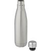 Recycled stainless steel insulated water bottle, 500 ml with RCS certification "Cove" Silver