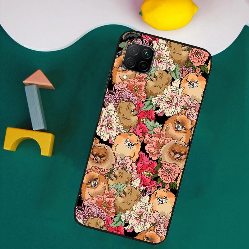 Pomeranian Dog For Huawei Nova Y73 Y72 Y70 Y90 Y60 Y61 Y91 12s 12i 11i 8i 9 10 SE P40 Lite P30 P60 Pro Case