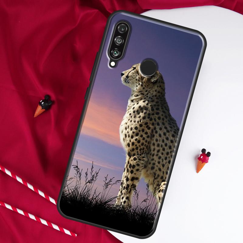 Че Гепард Пантера Снежный Гепард Для Huawei Nova 9 SE 10 5T Y90 Y70 Y60 Y61 Y91 Y72 12i 12s 11i P60 Pro P20 P30 P40 Lite Чехол