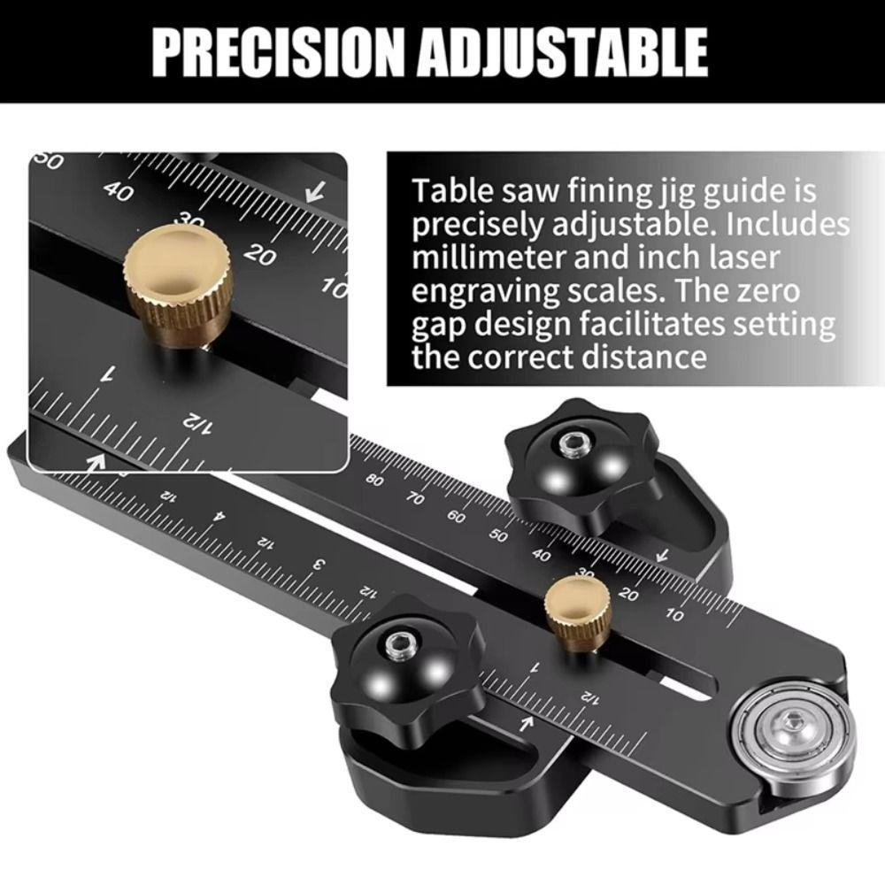 Fast Cutting Table Cutter Jig Guide Precise Woodworking Tool Accessory  Table Cutter Accessory