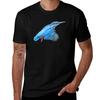 A Flying Kingfisher T-Shirt Modern Print Casual T-Shirt