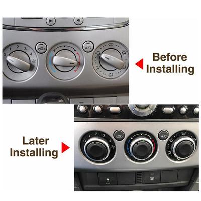 3 шт./компл., ручка переключателя обогрева кондиционера для FORD FOCUS 2 MK2 Focus 3 MK3 Mondeo AC