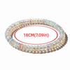 Stretchable Rope Laser Crystal Bracelet Elastic Cord Fashion Jewelry  Daily Wear