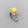 Creative Novelty Stress Relief Button Keychain Toy
