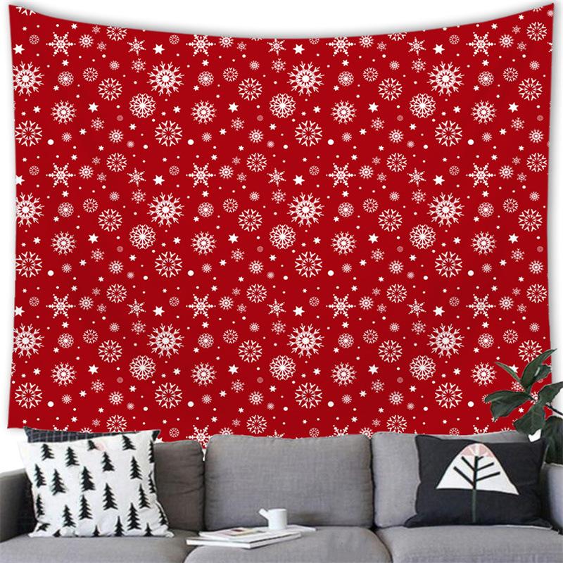 С Рождеством мультфильм снеговик трансграничная поставка гобелен настенное одеяло
