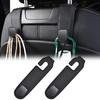Автомобильный крючок Держатель багажа 2 крючка на подголовник Легко установить Предотвращение смещения багажа Удобные товары для передних и задних сидений автомобиля