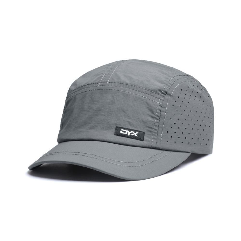 Ultra-thin Mens Mesh Hat Sunshade Quick-drying Dad Hat Fashion Short Brim Baseball Cap Summer