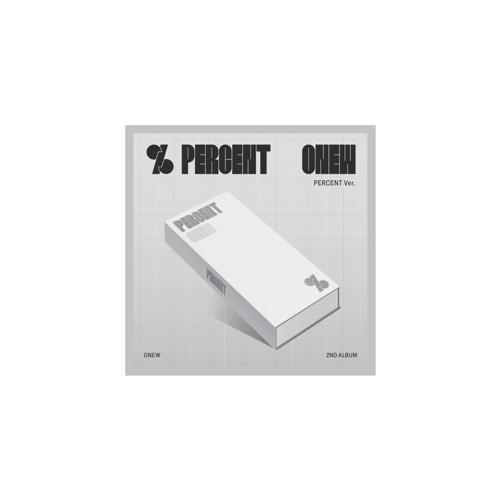 SHIN'ee ON'EW PERCENT 2nd Album with Tracking Sealed (PERCENT Version)