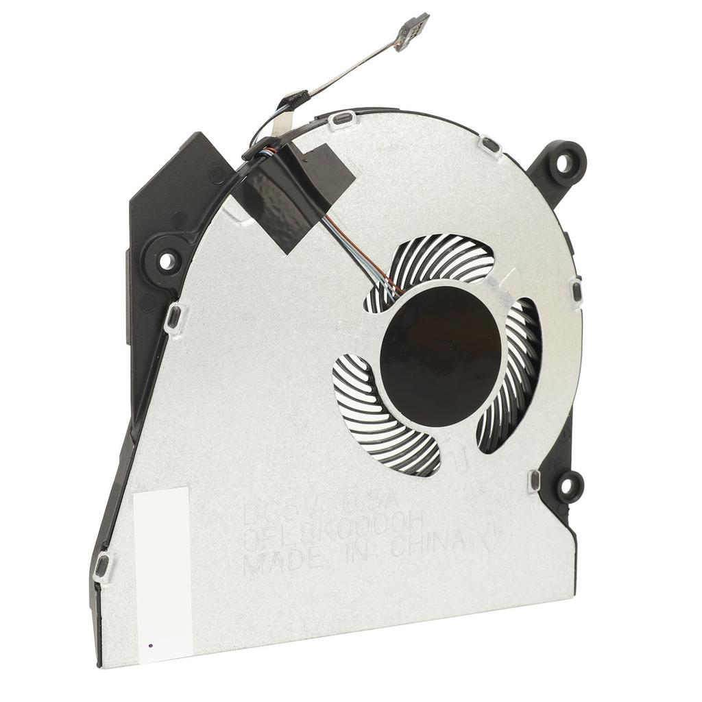 Laptop CPU Cooling Fan Replacement 4 Pin CPU Cooling Fan for HP ProBook 450 G6 L47695‑001 DC 5V 0.5A