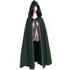 Hooded Medieval Cloak Costume for Halloween Party or Stage Performance