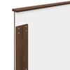 Headboard in Brown Oak Look 80 cm Particleboard
