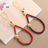 Подвеска «Кошачья лапка» из натуральной киновари: Красный песок Бодхи шнурок - Милый, свежий и стильный подарок в китайском стиле для девочек