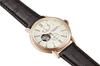 ORIENT STAR Men's Automatic Mechanical Watch Semi-Skeleton Open Heart Series White & Silver Dial, Made in Japan