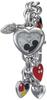 Disney Disney Mickey Mouse Ladies Watch MK2058 Bracelet Watch with Charm "Goods"