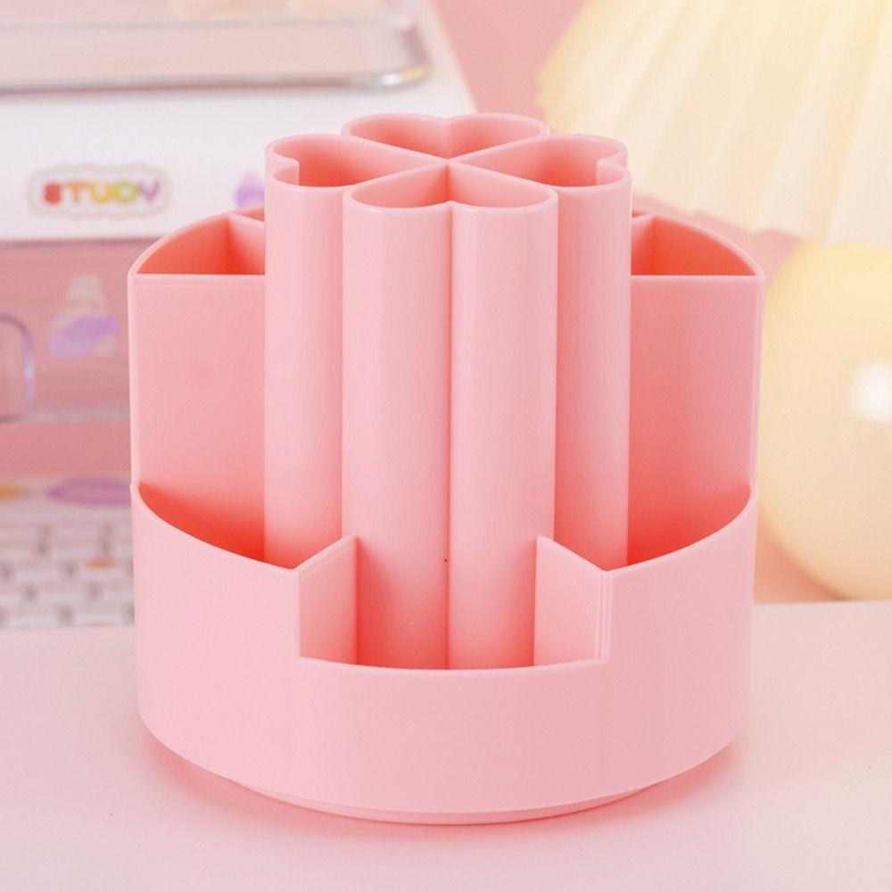 Multifunctional Desktop Pen Holder Stationery Organizer Desktop Organizer Makeup Brush Storage Box