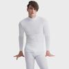 Men's Medium Turtleneck Thermal Underwear Set with Velvet, Autumn/Winter Dad Suit
