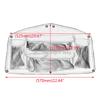 Motorcycle Black Trunk Lid Organizer Bag Tool Bag Inner Luggage Net 4 Pockets For Honda Glod Wing 1800 Goldwing GL1800 2001-2017