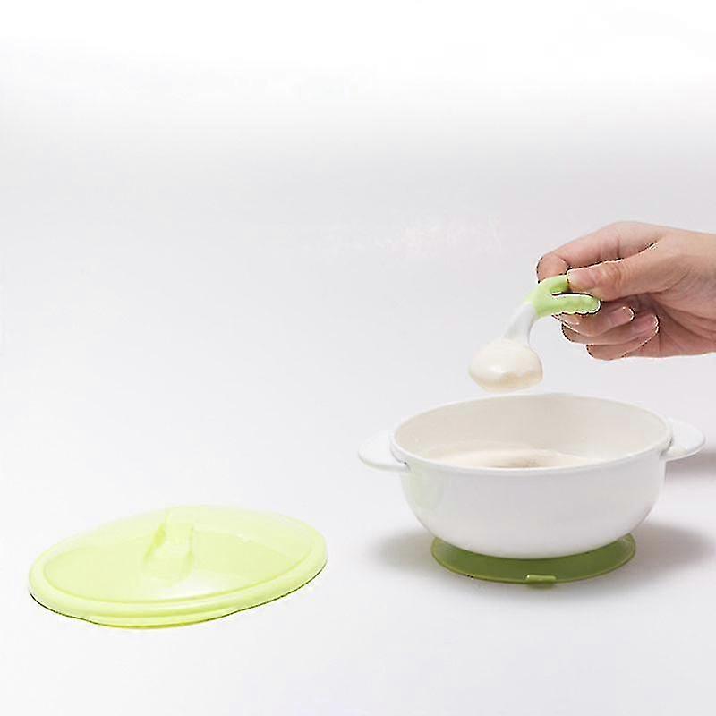 JiaWei Baby Utensils Spoons, 2pcs Bendable Baby Feeding Spoons Silicone Training Spoons Set gJE