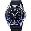 CASIO Watch Diver Watch MDV-106B-1A1V Black X Blue Bezel Men's Overseas Model
