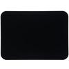 MUAMUA Cutting Board, Black Rubber, Heat-Resistant Elastomer, Dishwasher Safe, Non-Slip, Antibacterial, Soft, Stylish, Double-Sided, 33 X 24 X 0.5 Cm,