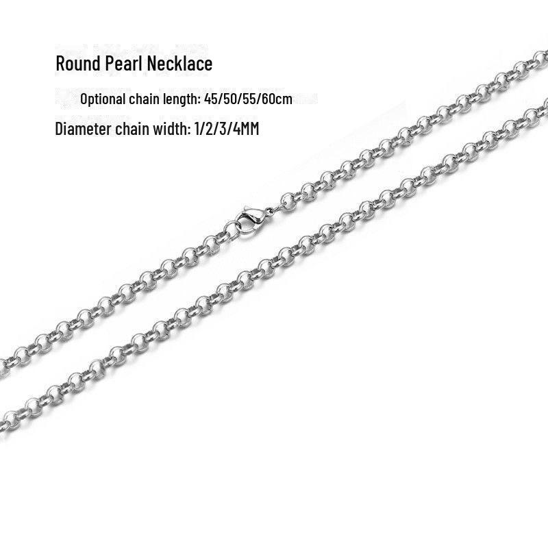 Универсальный мужской кулон из нержавеющей стали с цепочкой