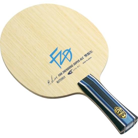 Накладка Butterfly Table Tennis Fan Zhendong SUPER Offensive Blade 157 x 150 мм Ракетка, ALC-FL, Хватка shakehand, 37241, Размер (Обычный)