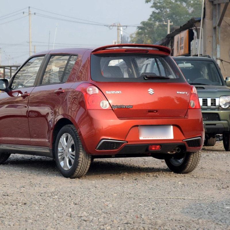 Задний спойлер для Suzuki Swift 06-16: АБС-пластик, Без сверления, Аэродинамический дизайн, Окрашенный.
