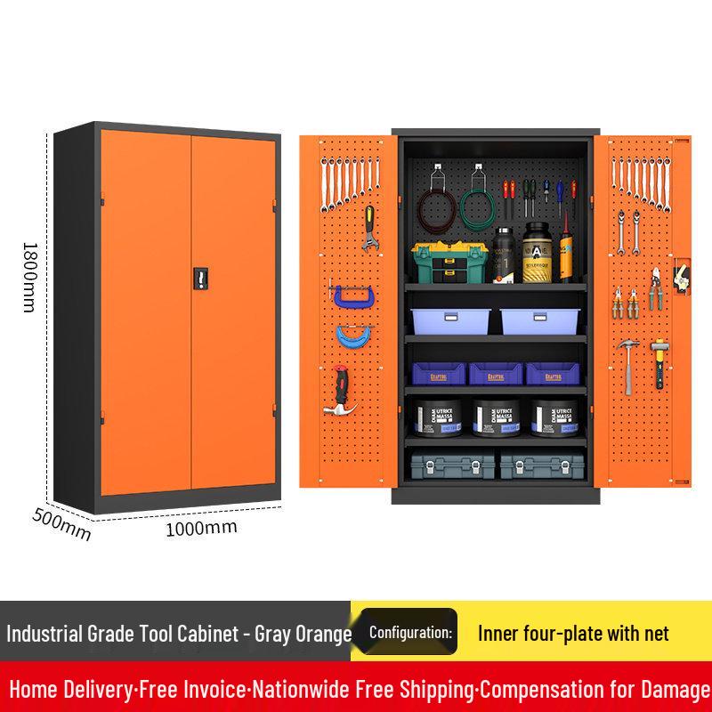 Heavy Duty Tool Cabinet with Thickened Drawers for Workshop and Auto Repair Storage.