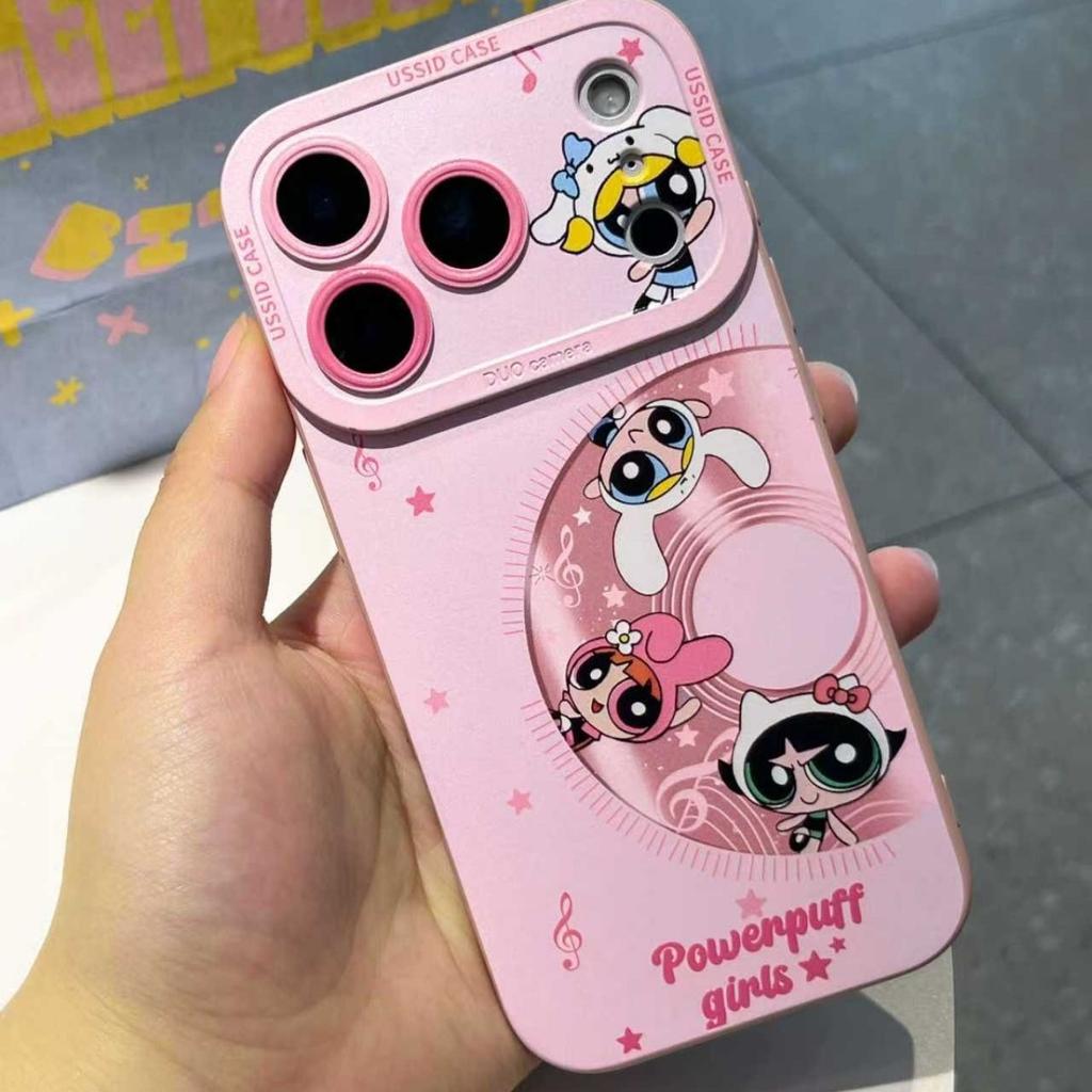 Мультяшная женщина-полицейский для iPhone17/13 милый порошковый 12/11 Apple 16/15promax чехол для мобильного телефона мягкий чехол