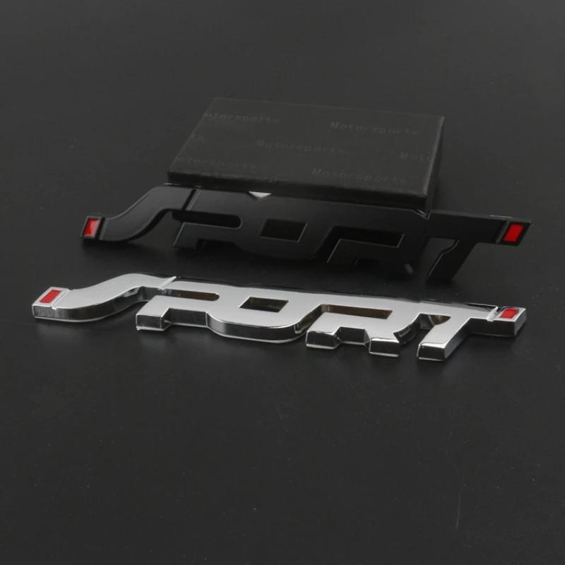 Автомобильные аксессуары, наклейка, Стайлинг, металл, 3D хром, черный, авто, багажник, гоночный спорт, слово, буквенный логотип, эмблема, значок, наклейка, наклейка