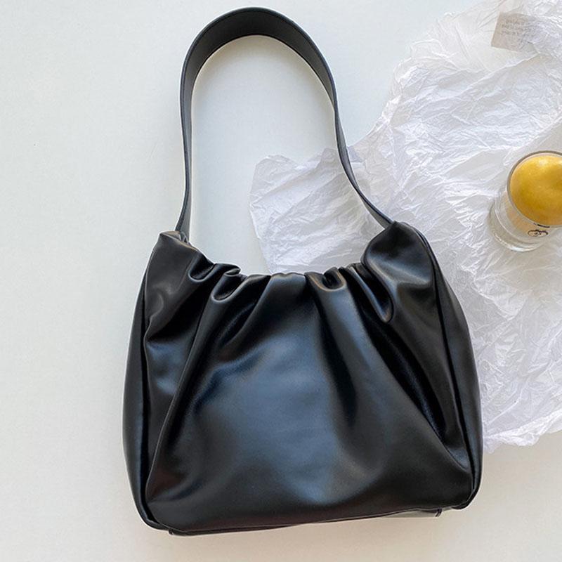 IELGY Сумка подмышки с магнитной пряжкой, простая сумка для прогулок, корейская версия, модная сумка на плечо, женская сумка из искусственной кожи