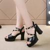 Summer Women High Heels Shoes Platform Sandals Women Pump Shoes Female Party Wedding Heels Open Toe Ladies Sandals