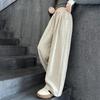 2025 New Style Girls' Wide-Leg Sweatpants for Spring & Autumn - Fashionable for Middle & Large Children, Junior High Students