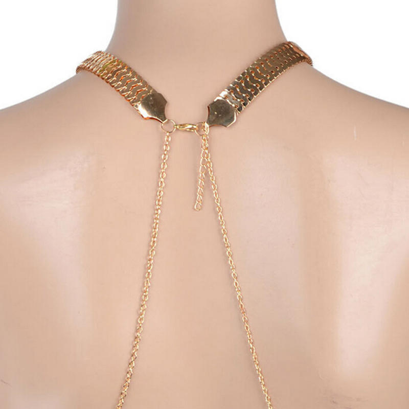 Sexy Body Chain Necklaces Tassel Alloy Long Necklace Female Jewelry