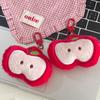 Милые красные яблоки плюшевые игрушки кукла брелок сумка подвески рюкзак подвесные украшения девчачье сердце универсальные аксессуары подарки на день рождения