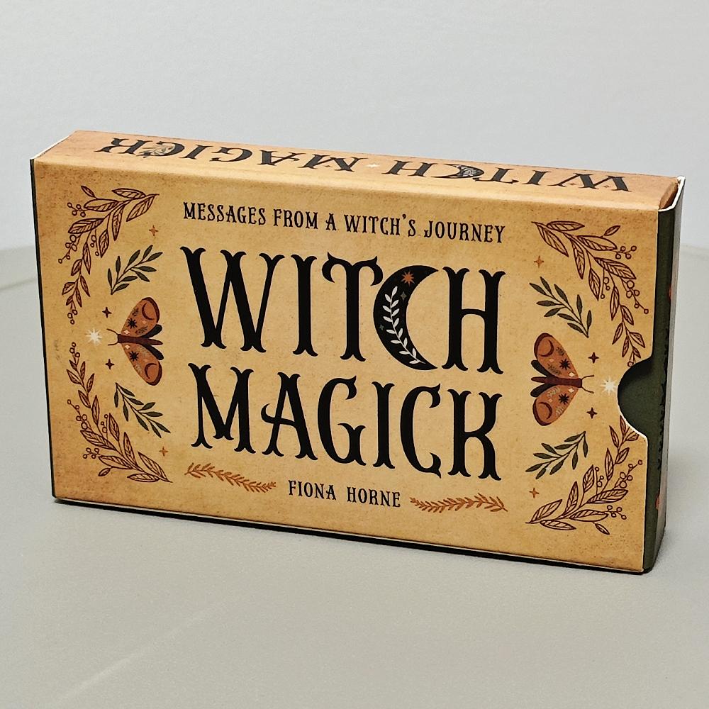 Колода Witch Magick Oracle 10,3*6 см 40 шт. Вдохновляющие карты с ключевыми словами