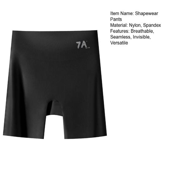 Breathable Ice Silk Panties for Women High-Waist Shaping Shorts Seamless Yoga Pants with Tummy Control Hip-Lifting