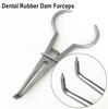 Dental Slim Tip Rubber Dam Clamp Plier Rubber Dam Forceps Light Weight Ivory Clamp Dental Orthodontic Tool Forcep