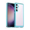 Чехол для телефона Samsung Galaxy S24+ WANLONFENG Серия XC, ТПУ + Акриловая крышка с закаленным стеклом (Большое отверстие для линзы)