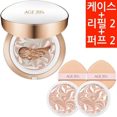 Age20s Signature Essence Pact Длительное пребывание, Нет. 21 Светло-бежевый, 1 шт.