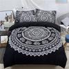 Luxury Queen Size Duvet Cover Pillowcases Bohemia Comforter Bedding Sets Mandala 228X228Cm 200X200 Bed Cover Set Ropa De Cama