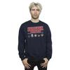 Netflix Mens Stranger Things Caricature Logo Sweatshirt